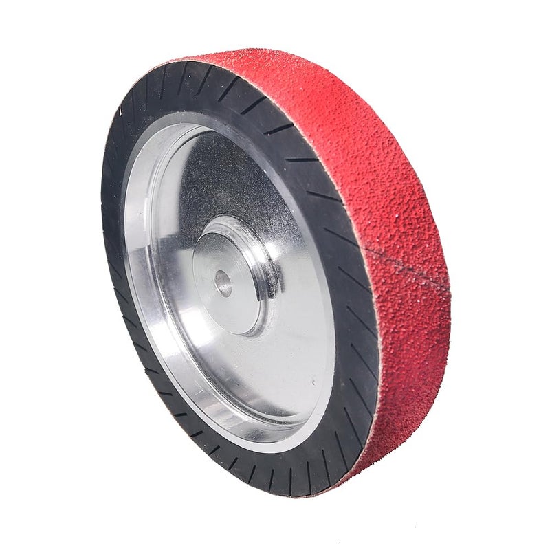 Rams Bralin 10 x 2 inch Expander Wheel Sanding Sleeves Motor Bench Abrasive Wheel Grinder Machine Accessories (10x2x5/8 inch Wheel) - Image 3